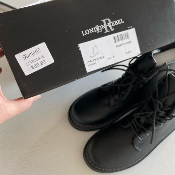 ⬇️ PRICE DROP ⬇️ NEW - London Rebel - Boots - Picture 9 of 11